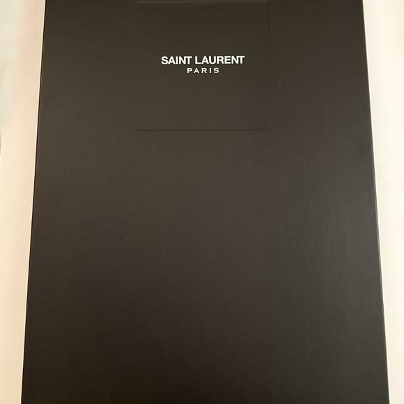 SAINT LAURENT SUEDE STUDDED KNEE-HIGH BOOTS SIZE 6.5 US - Picture 5 of 8